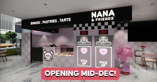 nana and friends blind box cafe suntec city