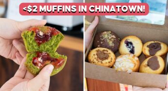 Get Fresh Muffins From $1.40 And Legit Matcha Latte At This New Bakery In Chinatown