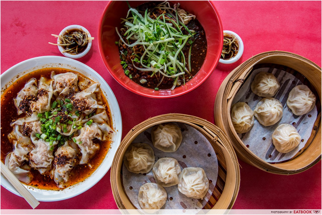 chinatown-complex-food-centre-zhong-guo-la-mian-xiao-long-bao-flatlay