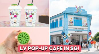 Louis Vuitton x Murakami Pop-Up Cafe Opens In Joo Chiat