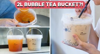 Woobbee Has 2L Bubble Tea Bucket, Flavours Include Pi Pa Gao Milk Tea And More