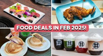 5 Food Deals To Check Out In Feb 2025—1-For-1 Wagyu Omakase, $2.50 UFO Burgers And More