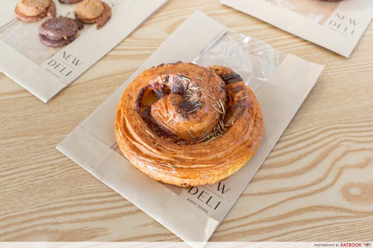 new deli bakery Rosemary, Garlic & Smoked Cheddar Spiral