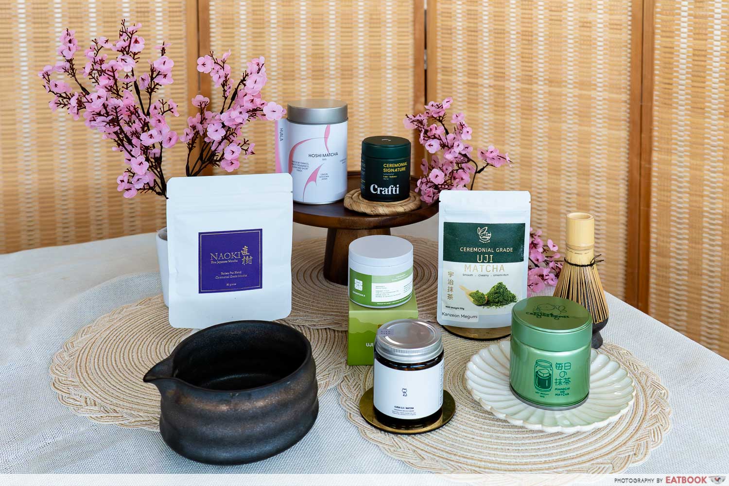 best matcha powder in singapore ranked group shot