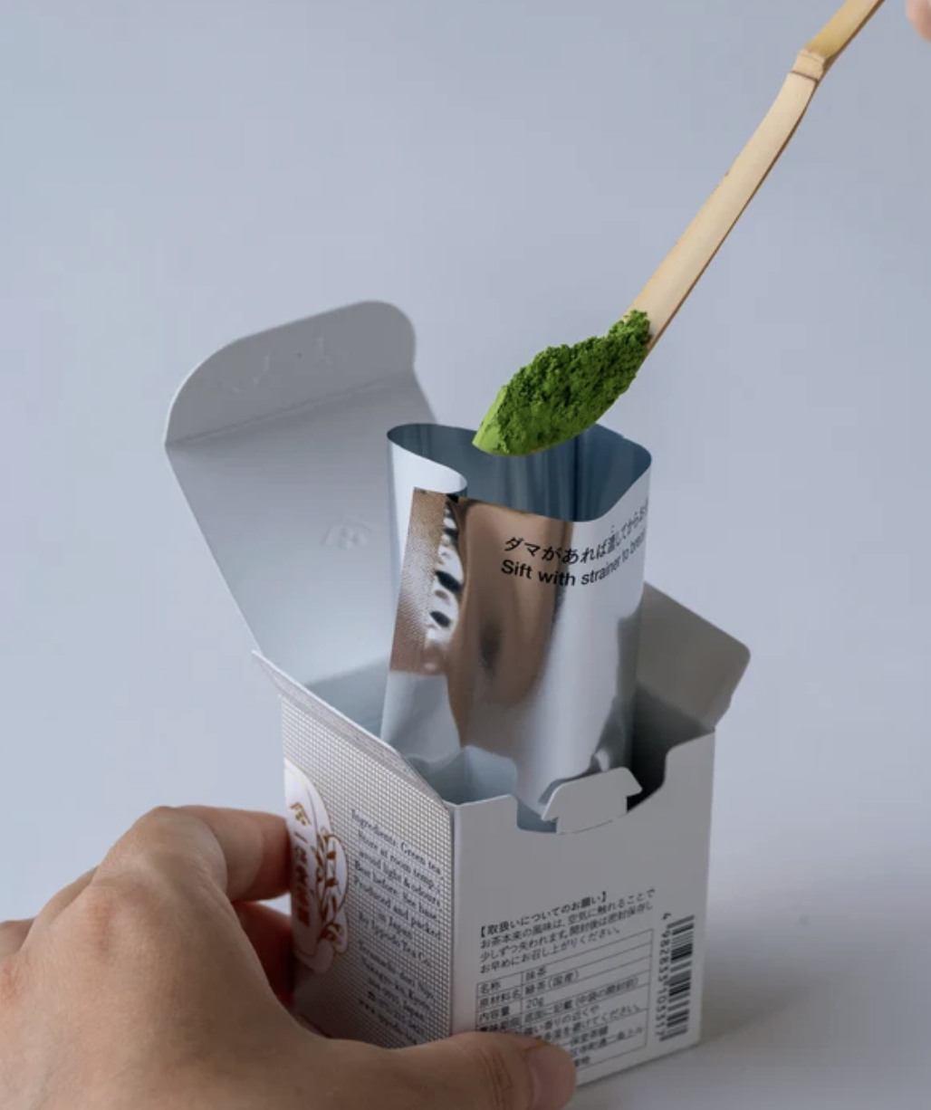 ippudo japanese matcha scoop shot