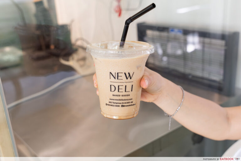 new deli bakery Iced Homemade Salted Caramel Latte