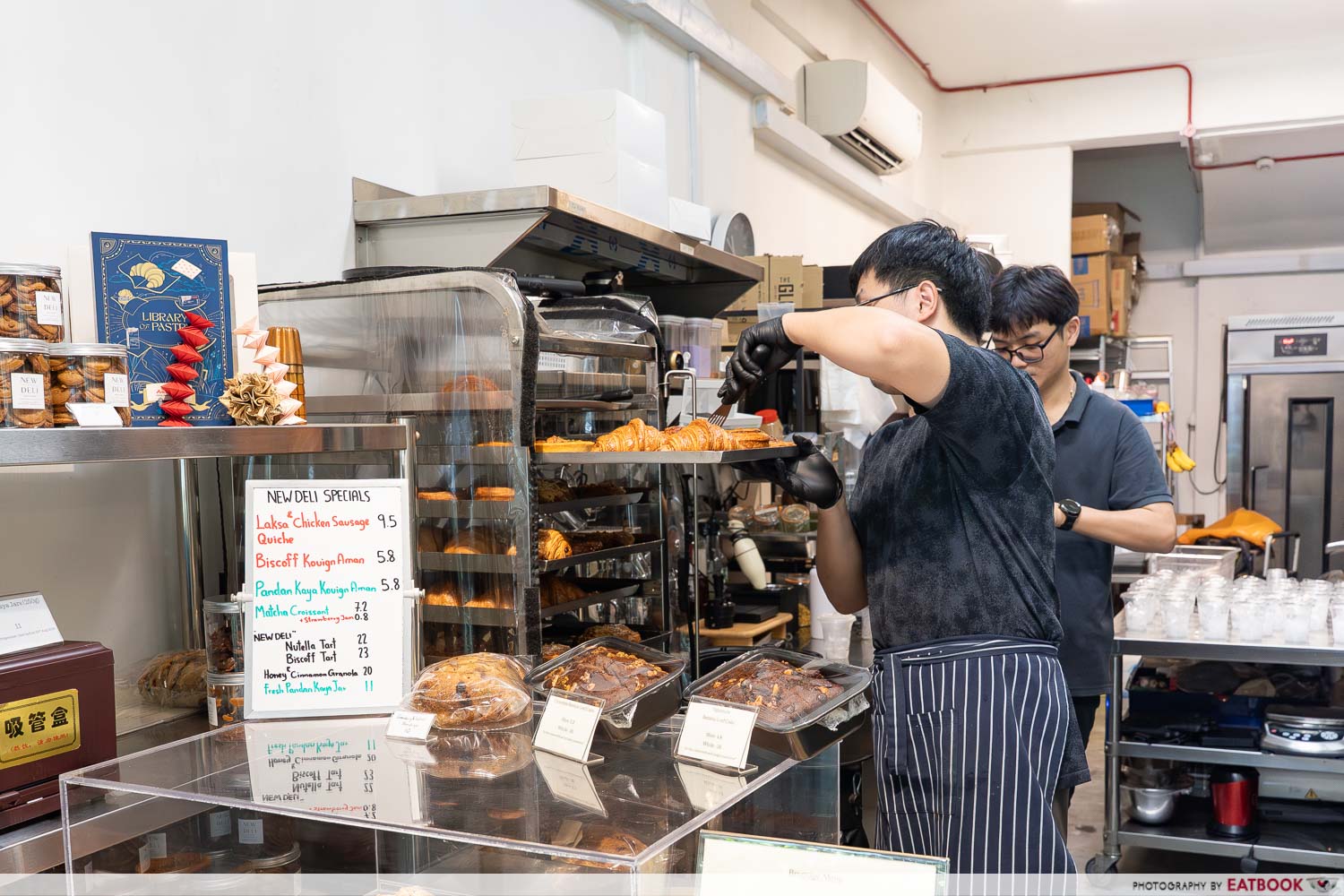 new deli bakery prep shots