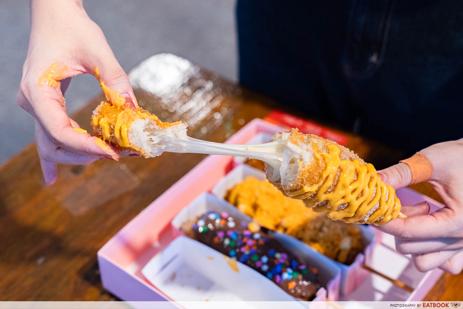 gastrobeats-2025-Kwazy-Corndog-cheese-pull