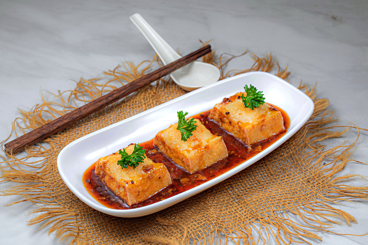 Richman Dim Sum - FRESH SHRIMP YONG TAU FOO