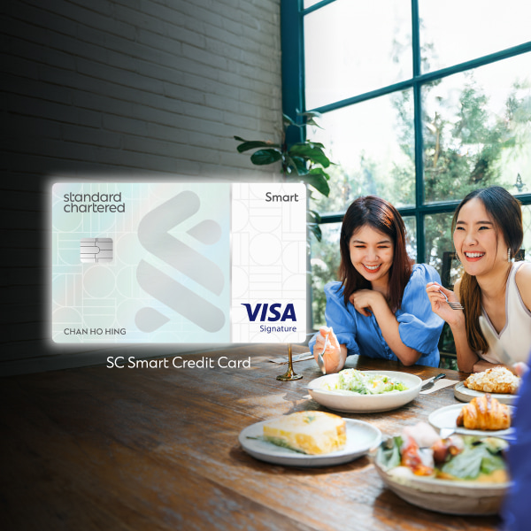 sc smart credit card dining cashback singapore