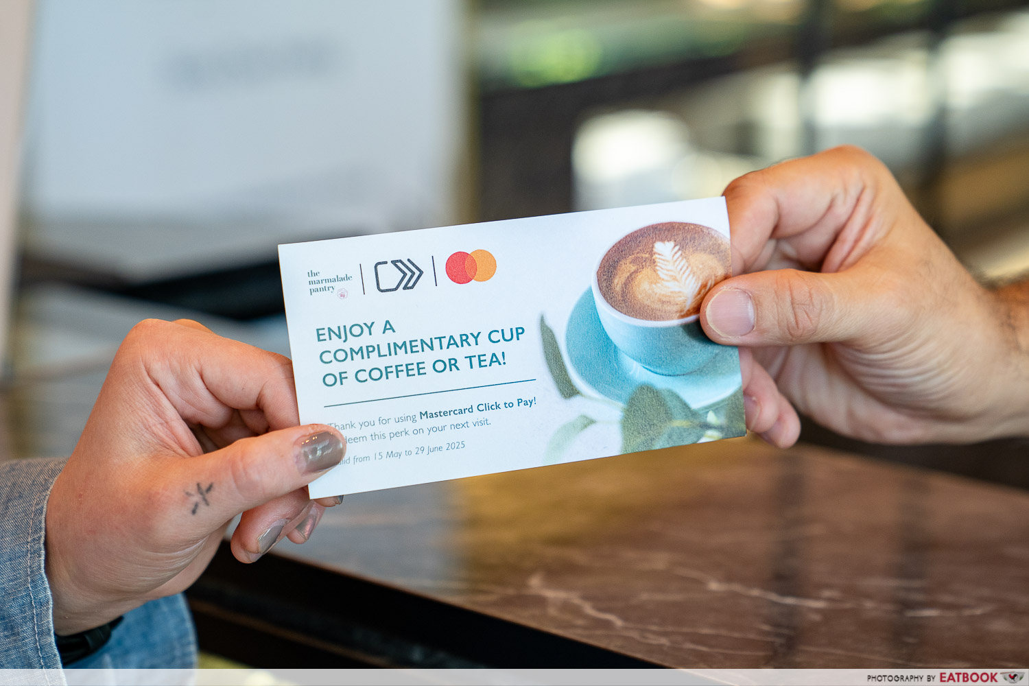 the marmalade pantry free coffee voucher