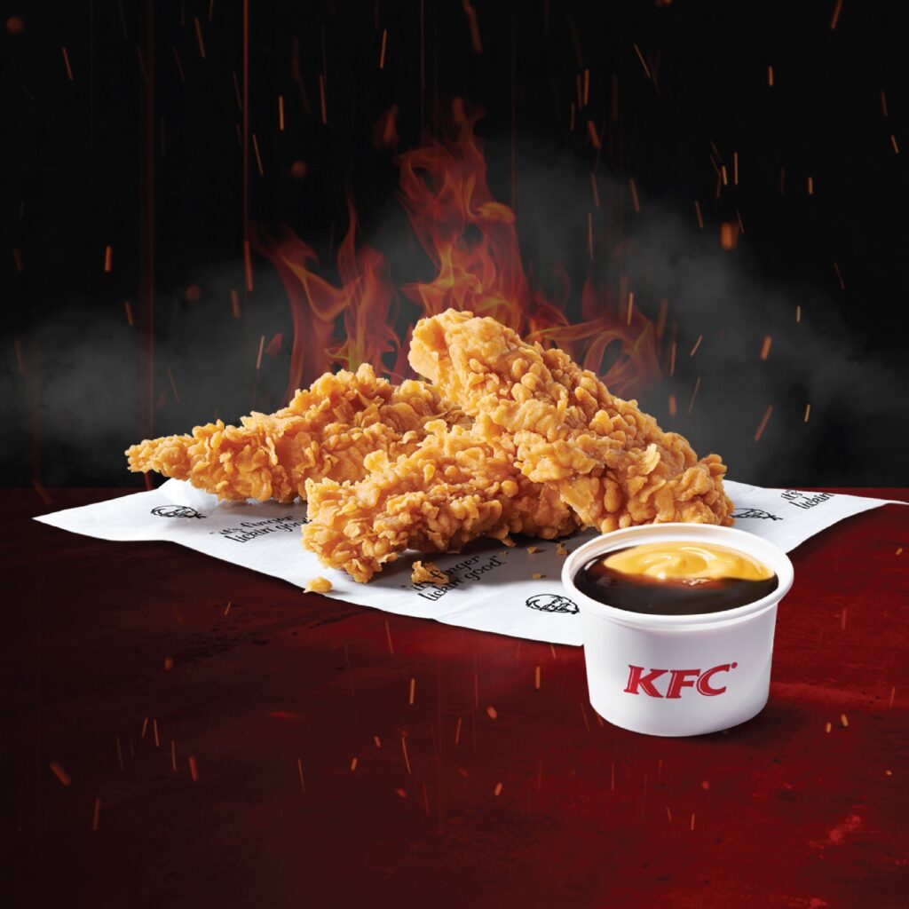Cripsy Tenders with Ghost Pepper Cheese