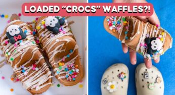 We Tried “Crocs” Waffles With Edible Charms At This Pasar Malam Stall
