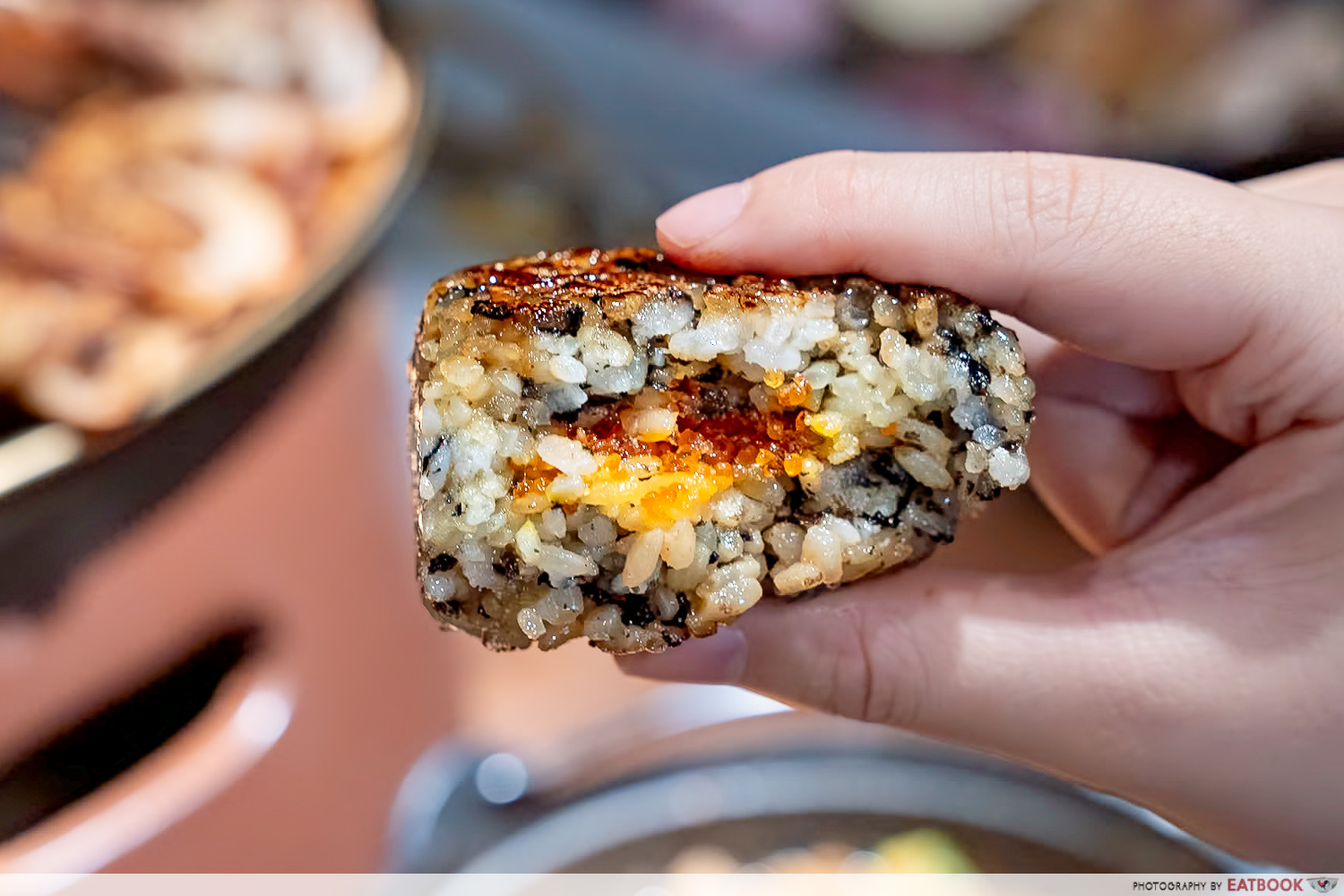 Song-Gye-Ok-Grilled-Rice-Ball-Interaction