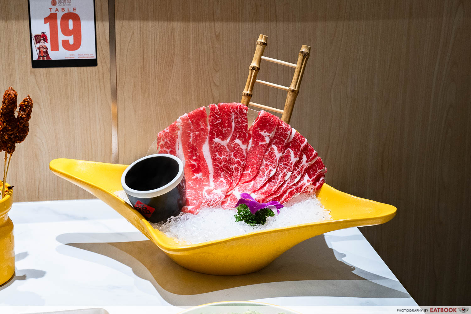 snowflake wagyu lead general hotpot