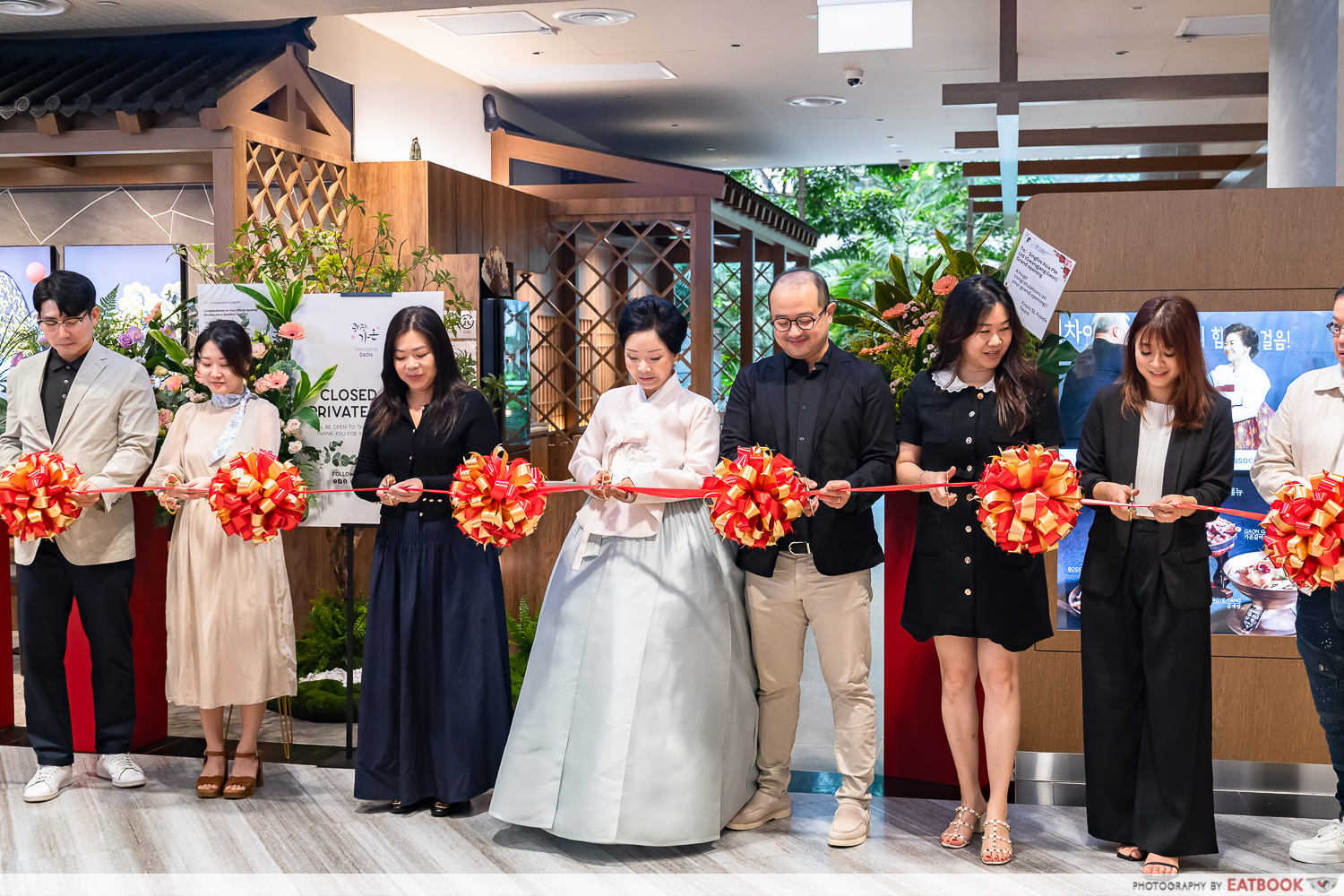 Gwangjang-Gaon-Cutting-Ribbon