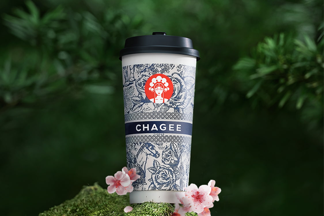 chagee yuu white peach