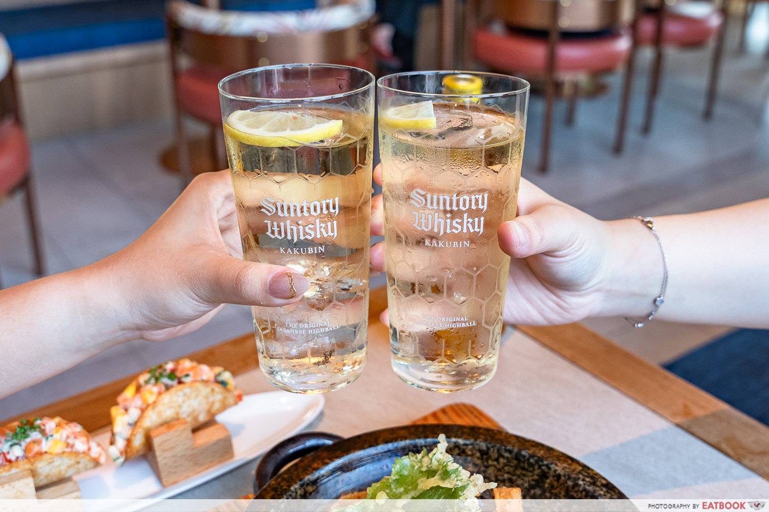 suntory kakubin highballs