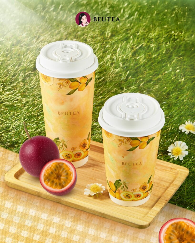 Passionfruit-Milktea