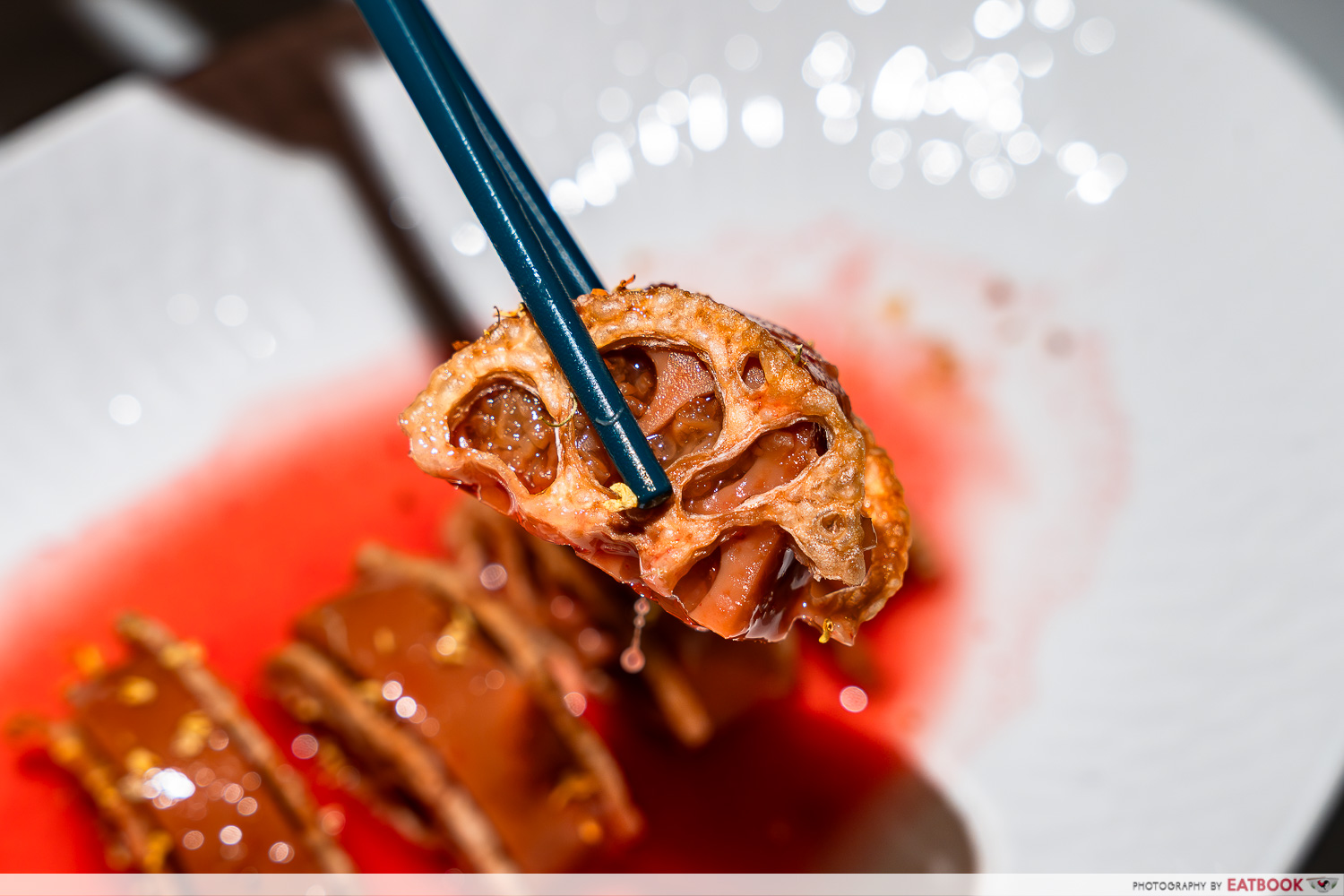 lotus-root-with-sticky-rice-longjing-suntec-city-interaction