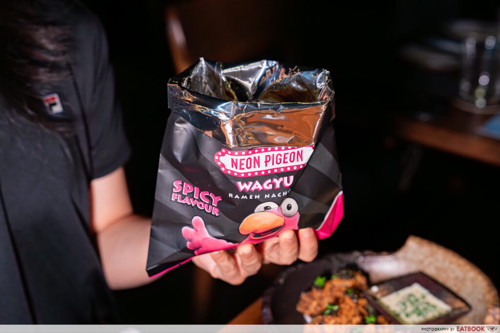 neon-pigeon-snack-attack-mamee
