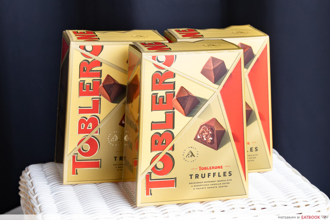 New Toblerone Chocolate Truffles Are Now In SG | Eatbook.sg