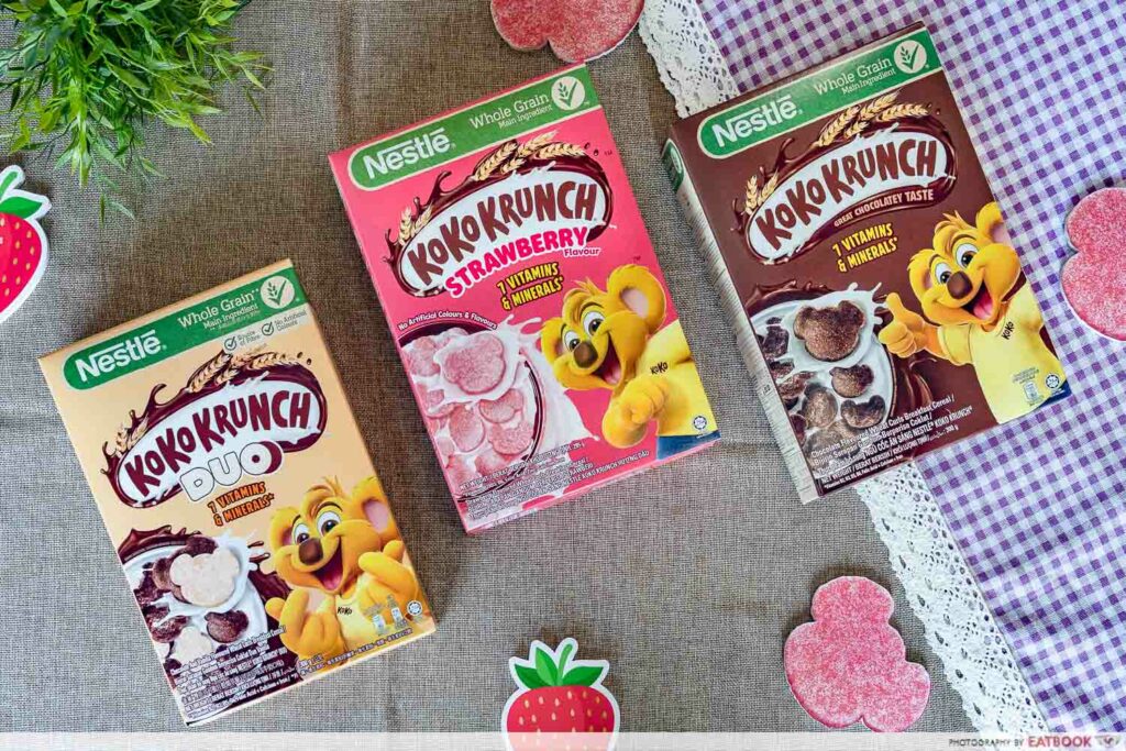 koko-krunch-strawberry-flatlay