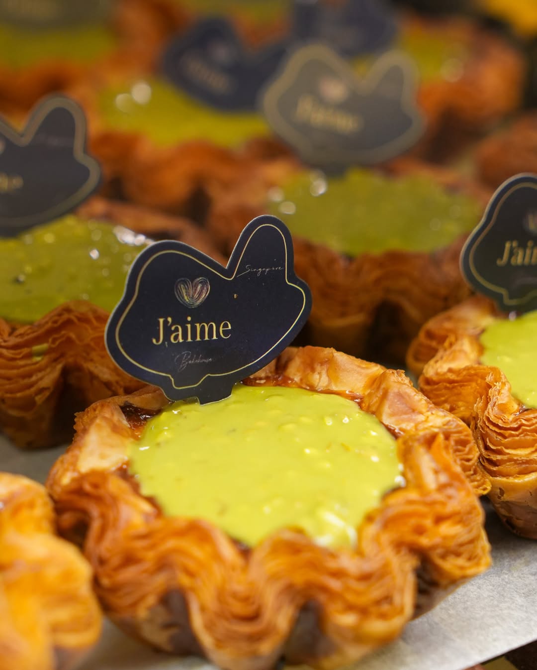 Jaime-Bakehouse-pandan-brulee-tart