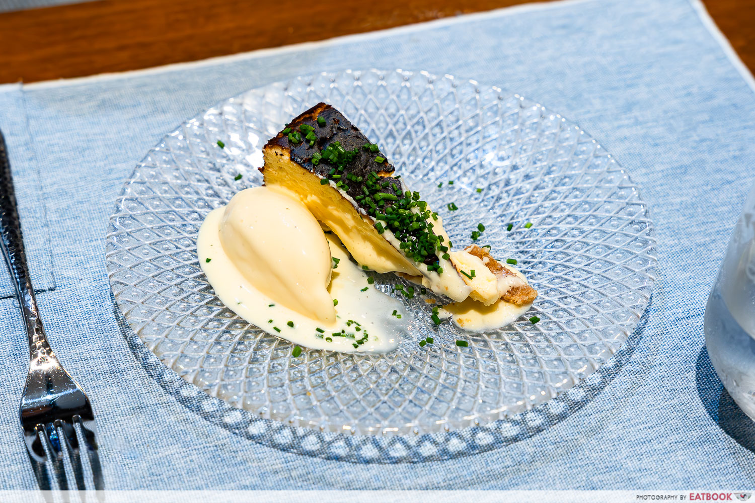 Restaurant-Cougar-Lee-chive-cheesecake