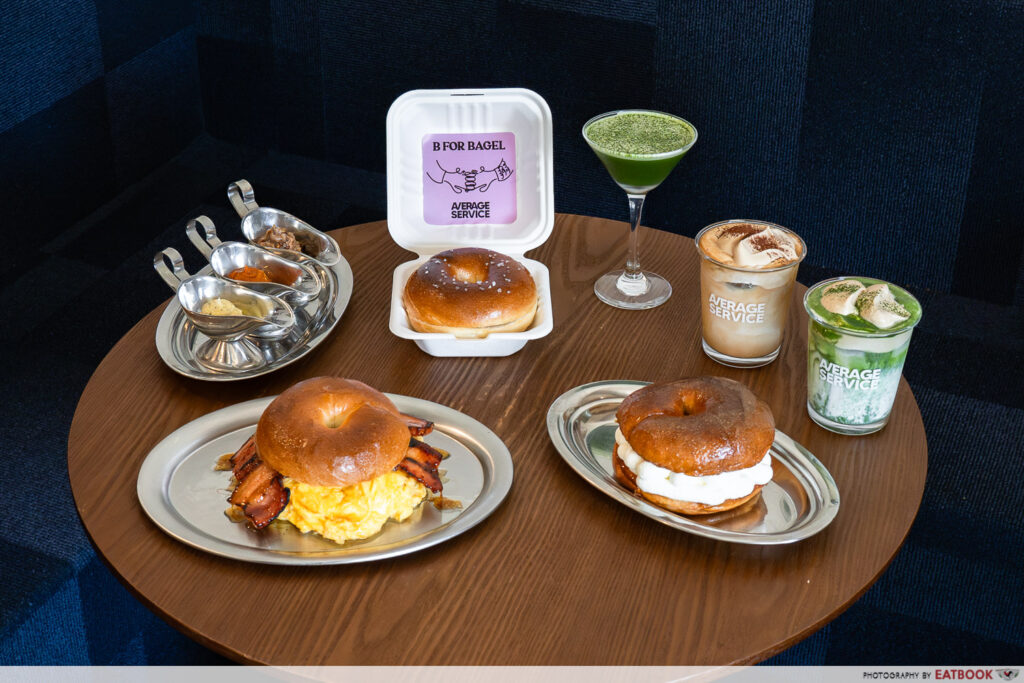 average-service-b-for-bagel-flatlay