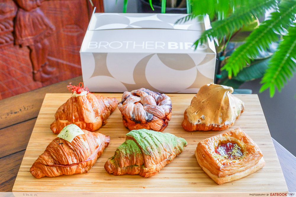 brotherbird croissants flatlay