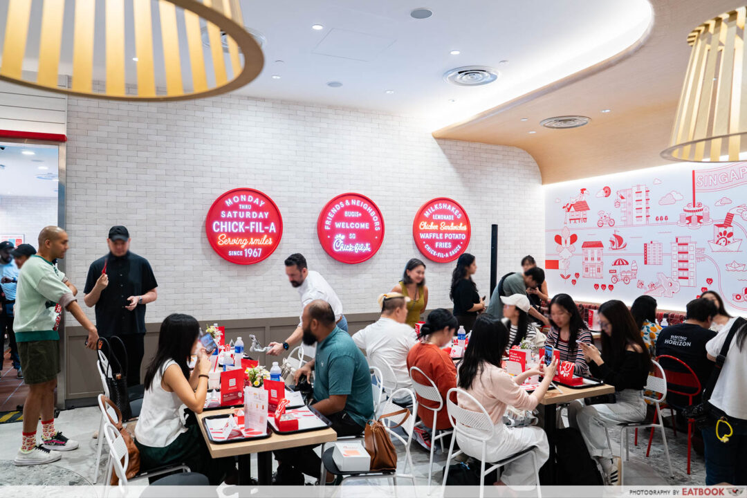 Chick-fil-A Is Opening At Bugis+ In December 2025 | Eatbook.sg