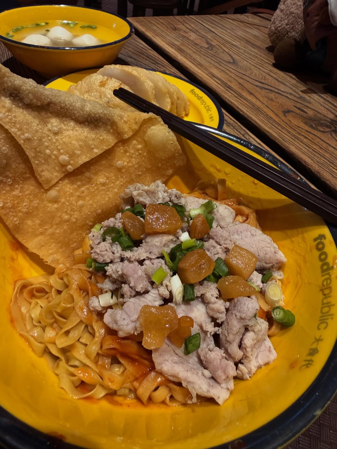 lixin teochew fishball noodles interaction