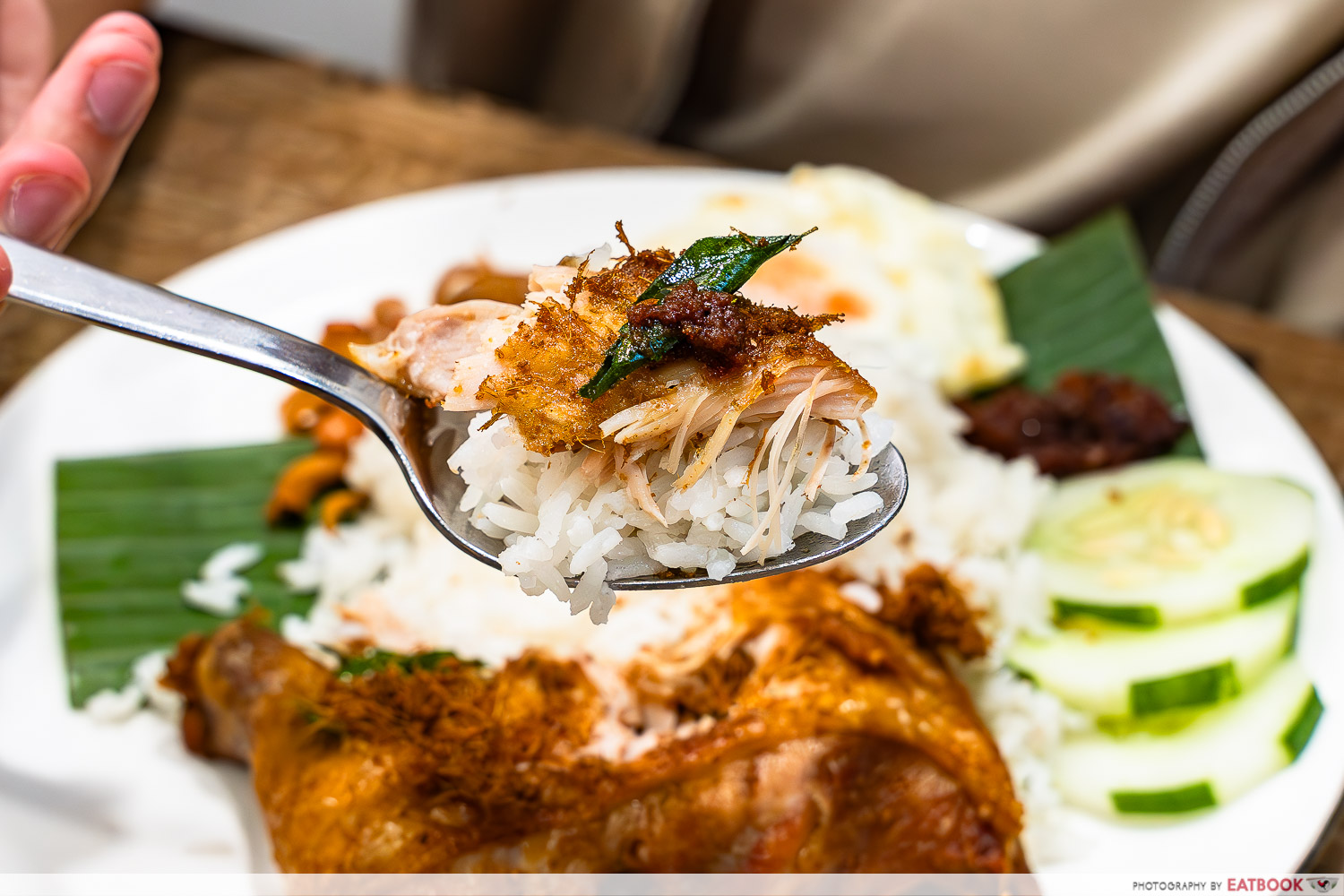 singapura-nanyang-coffee-ayam-berempah-nasi-lemak-interaction