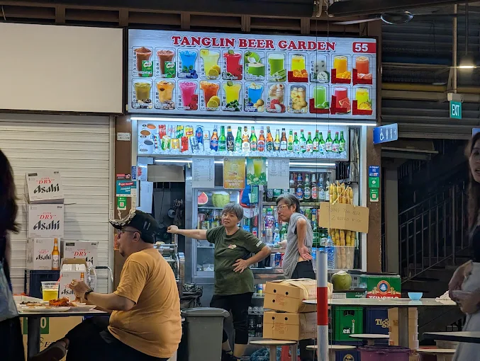 Newton food centre update-Tanglin beer garden