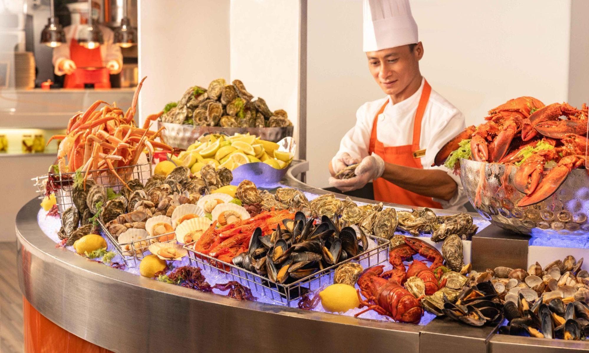 the line buffet krisflyer visa deals