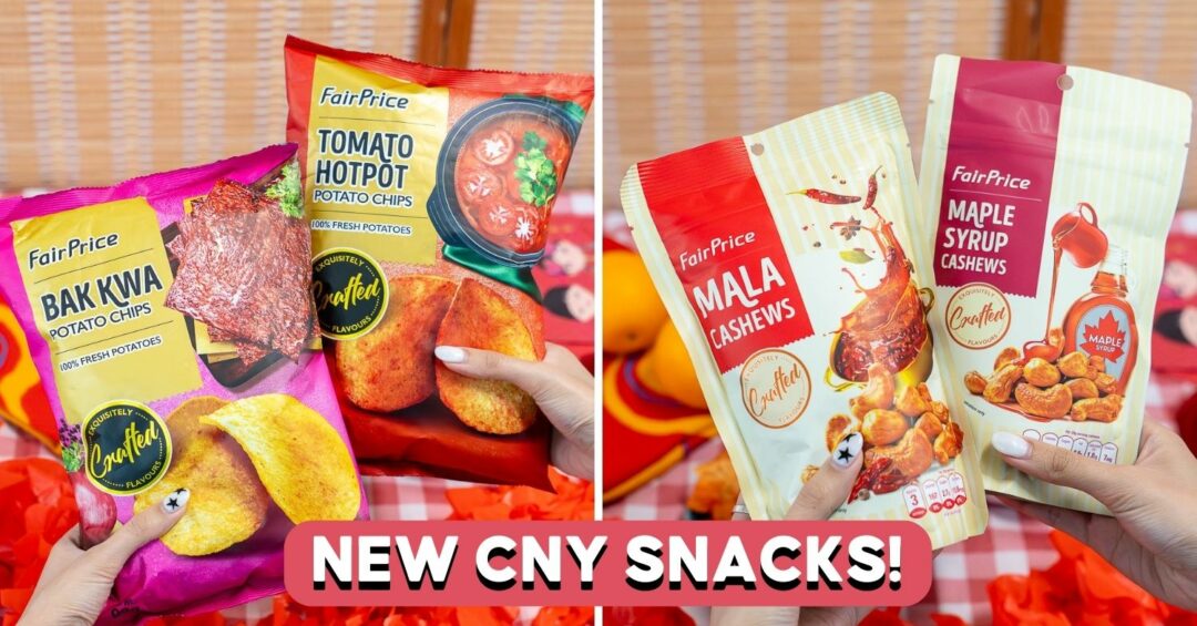 fairprice cny snacks