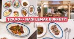 Tanglin Cookhouse Has $29.90++ Nasi Lemak Buffet With Free-Flow Beef Rendang, Satay And More