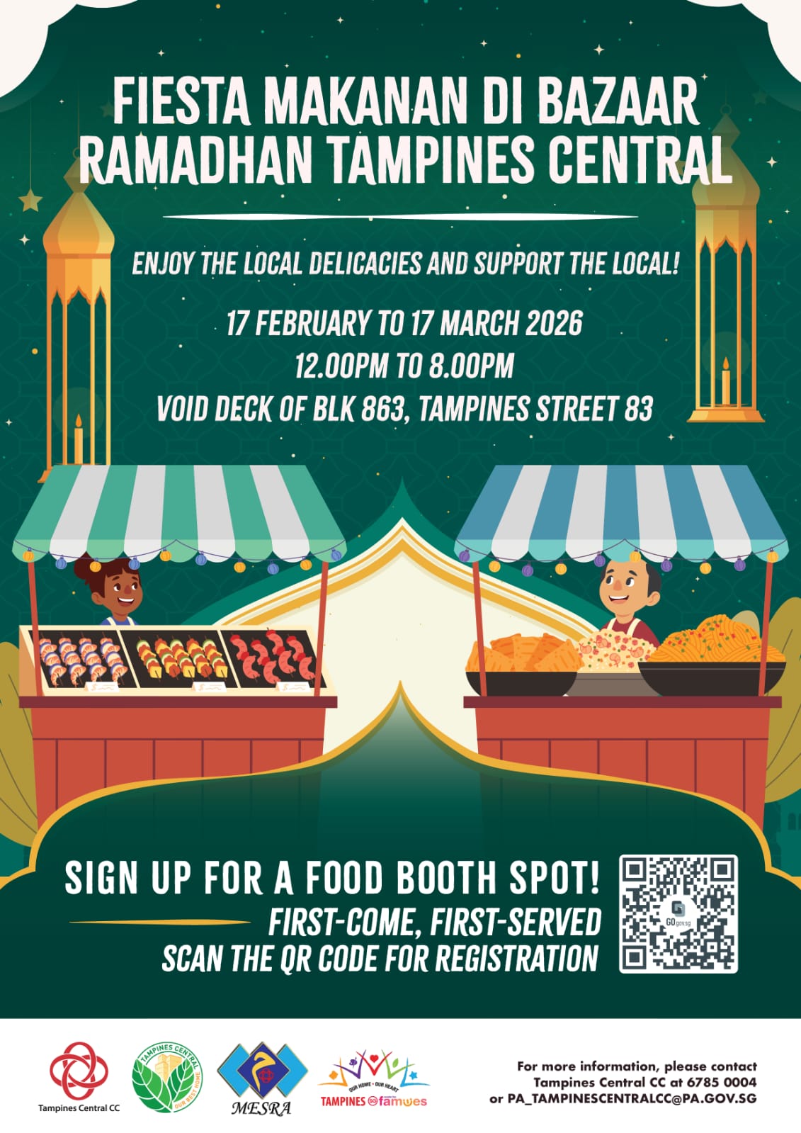fiesta-makanan-di-bazaar-ramadhan-tampines-central-poster