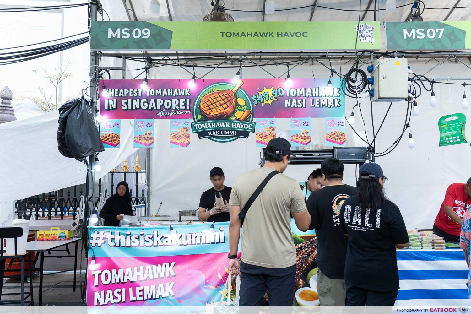 gemilang-kampong-gelam-bazaar-2026-tomahawk-havoc-kak-ummi-storefront