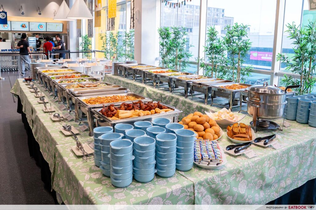 ikea-tampines-buffet-setup