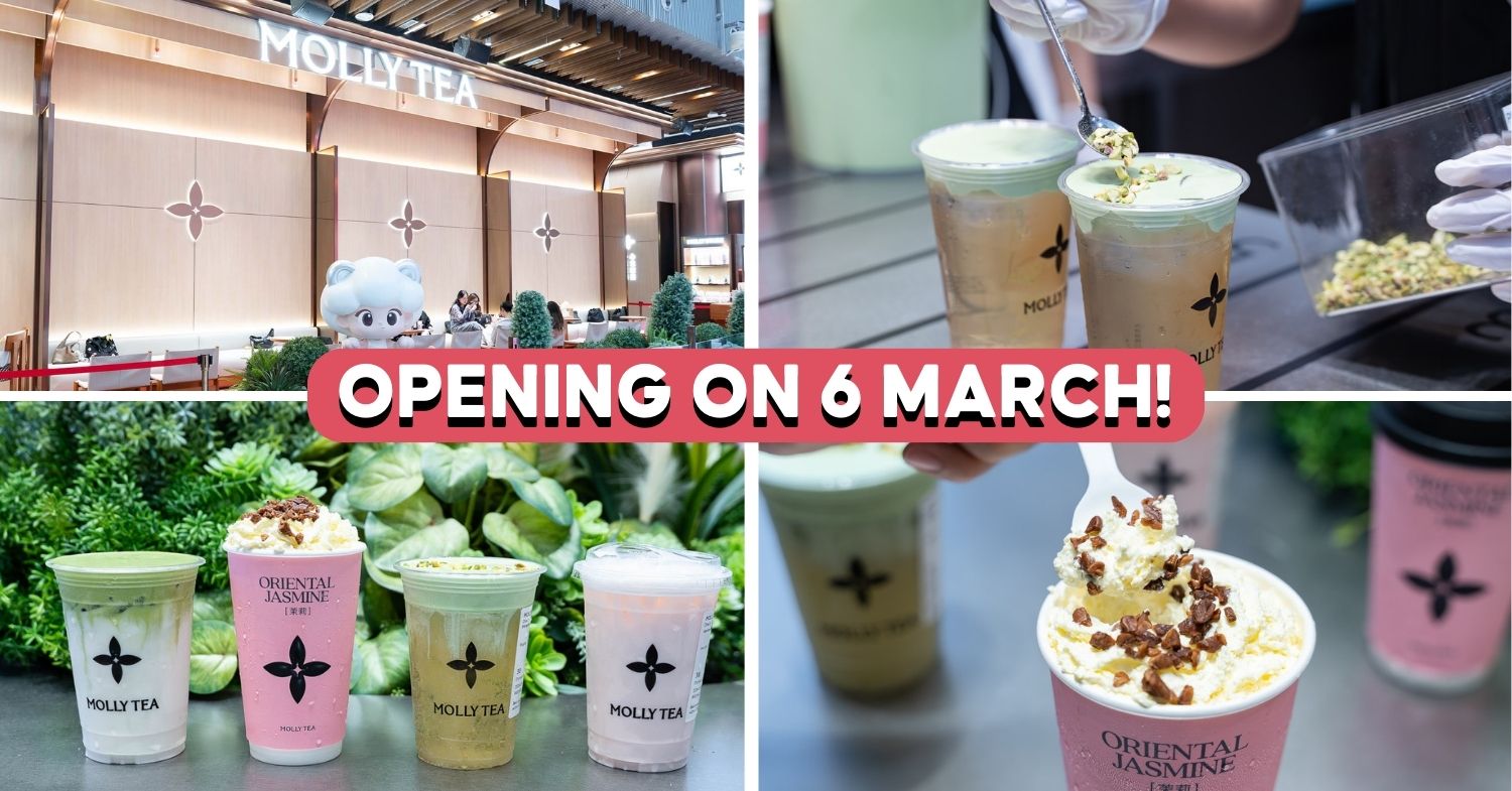 Molly Tea Rabbit Molly Tea: China-Famous BBT Chain Opens In SG | Eatbook.sg