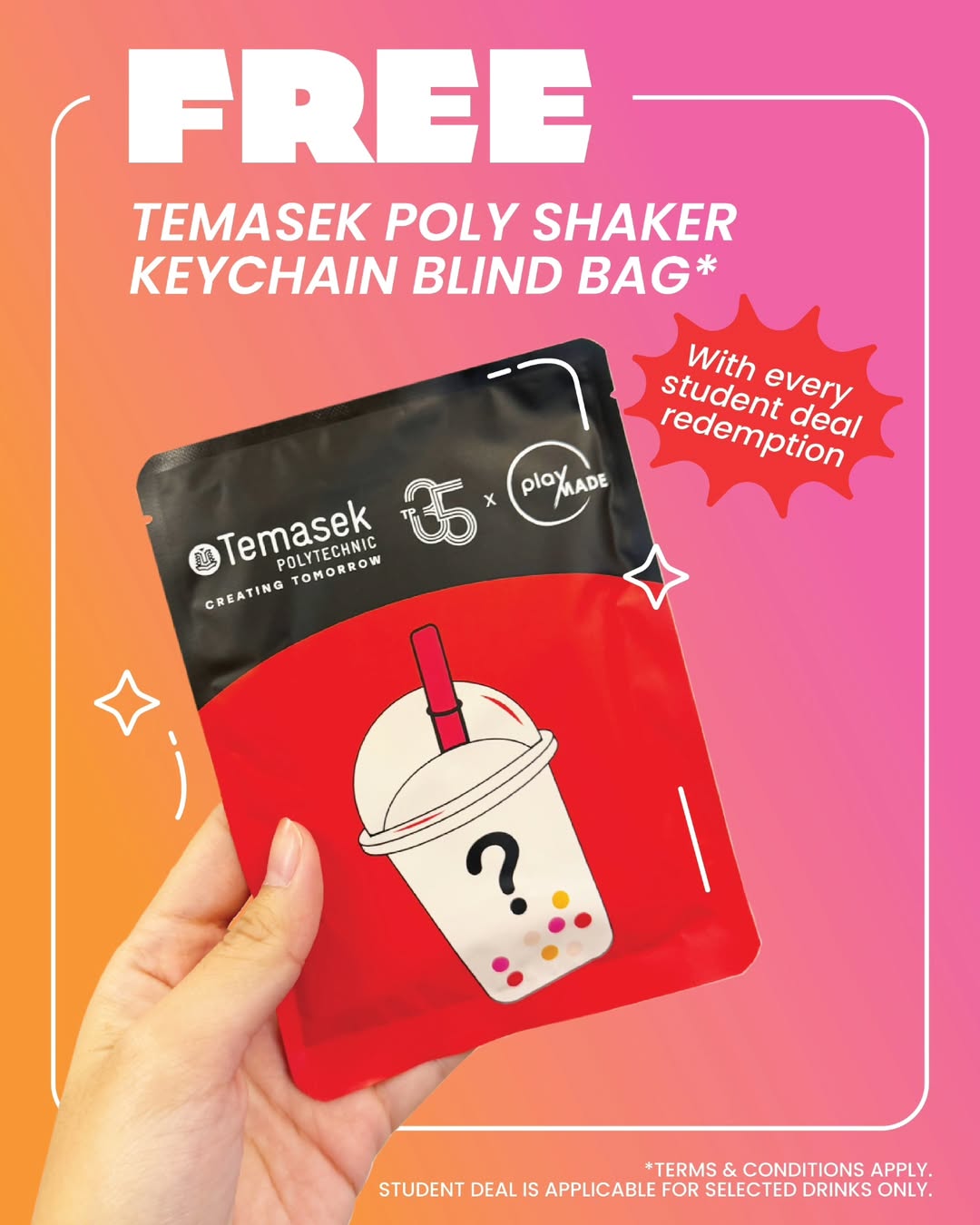 playmade-keychain-blind-bag-student-food-deals-poster