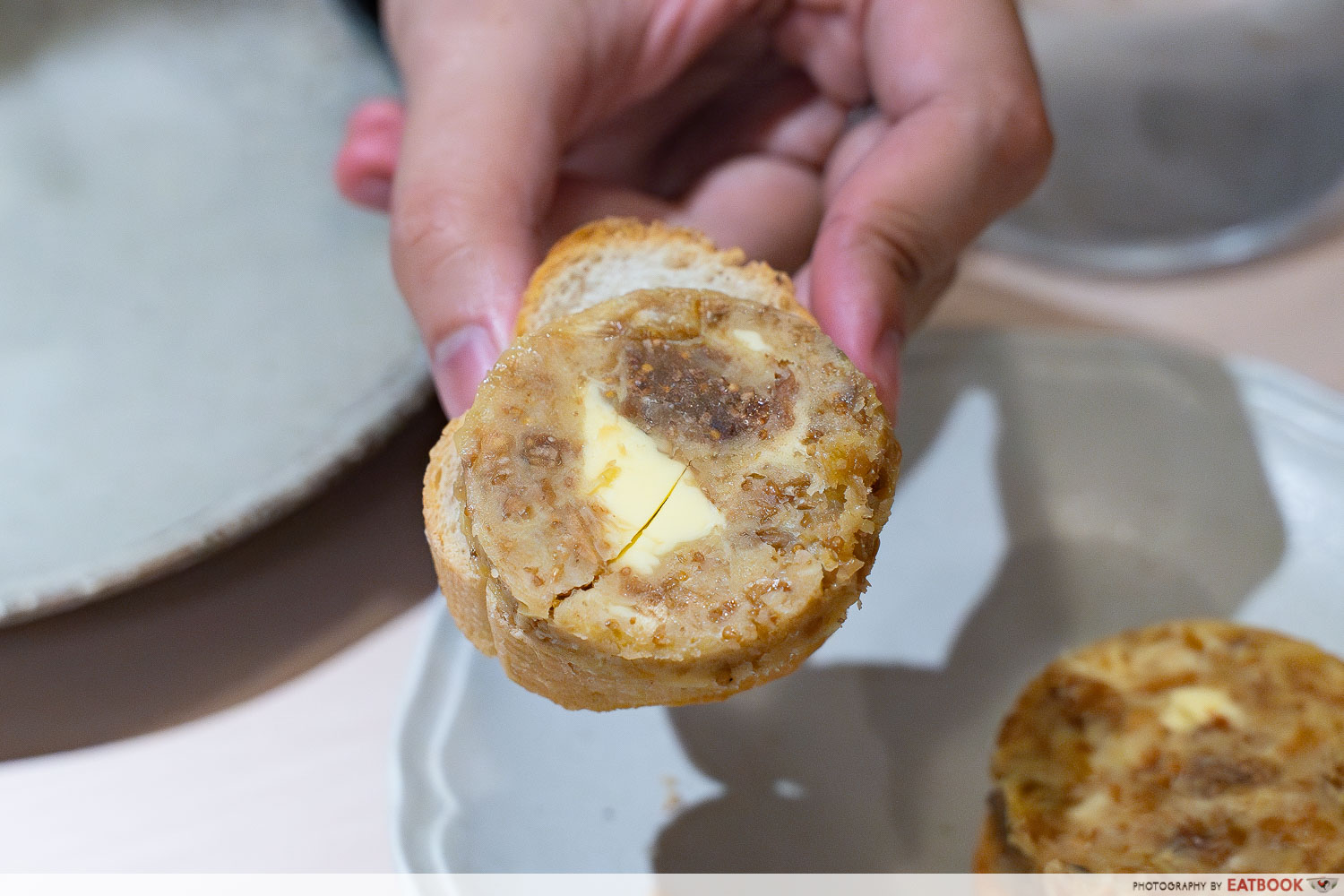 sio-pasta-baguette-fig-butter-interaction