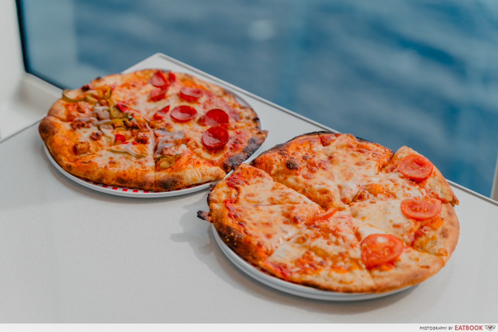 disney adventure cruise - pizza planet flatlay