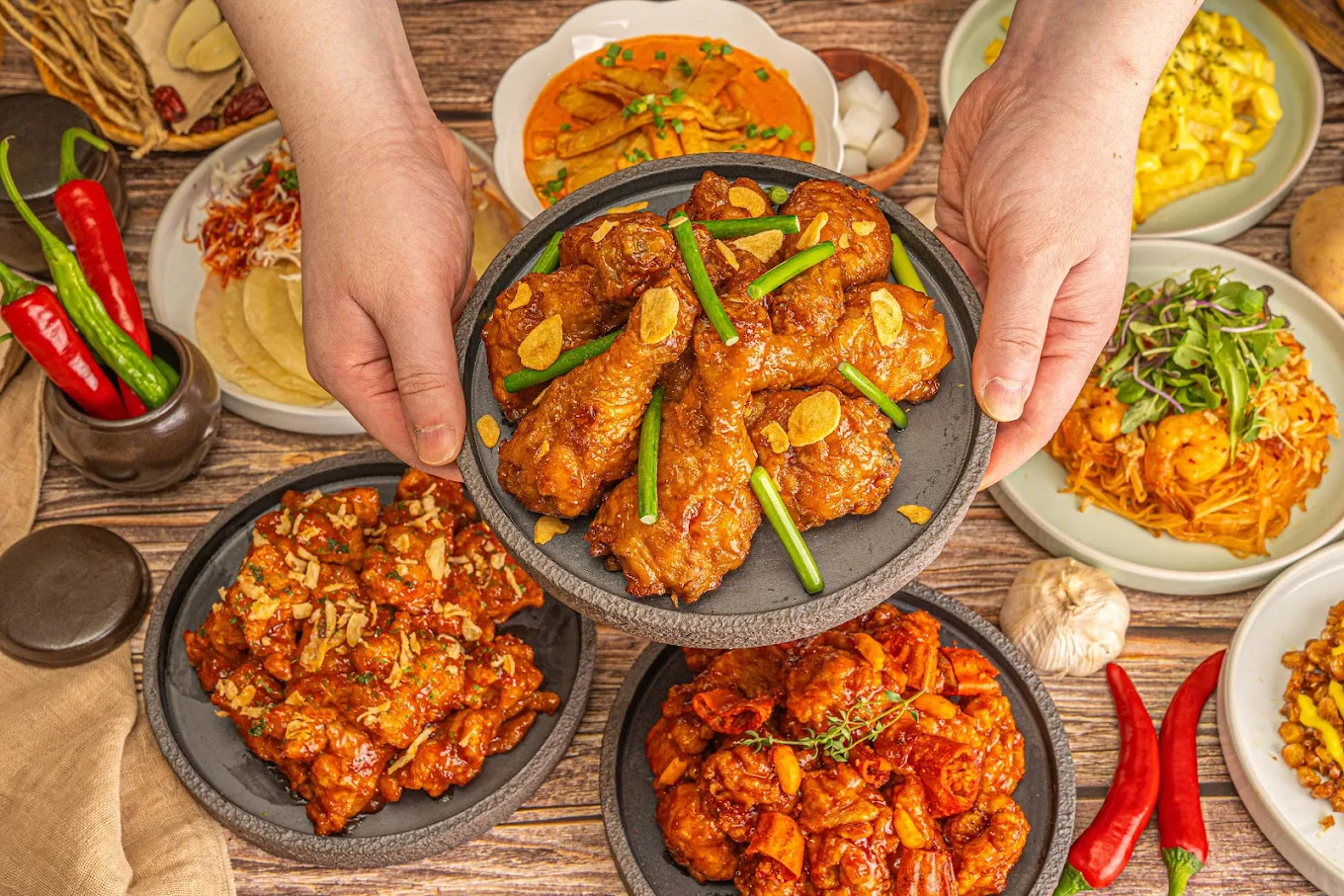 doran-chicken-interaction-flatlay