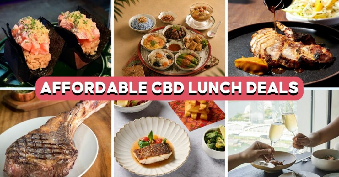 CBD business lunch sets