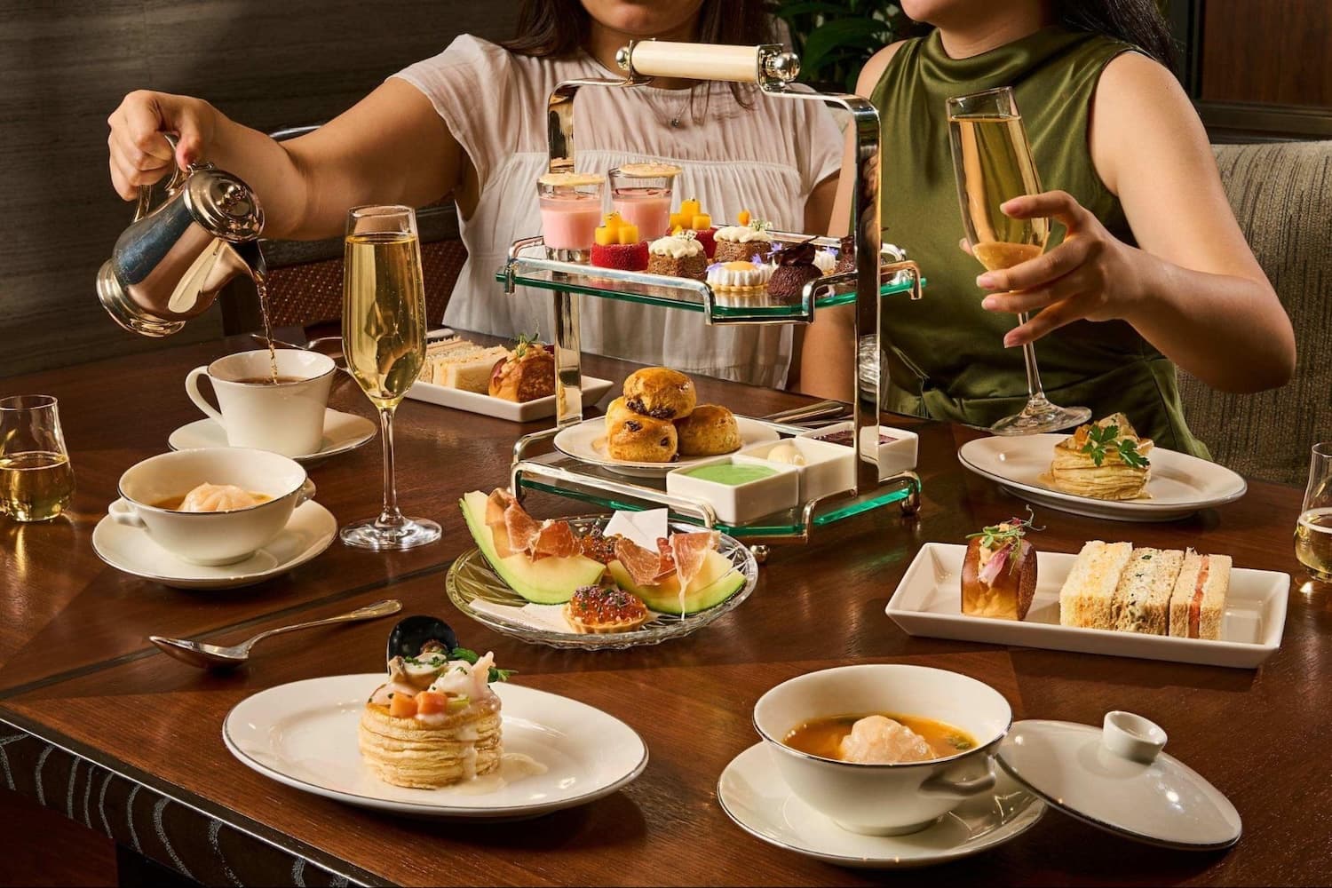 best high tea singapore - grand hyatt orchard