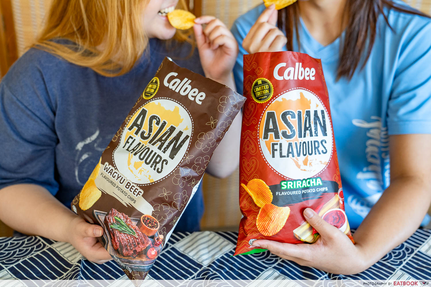 calbee asian flavours chips
