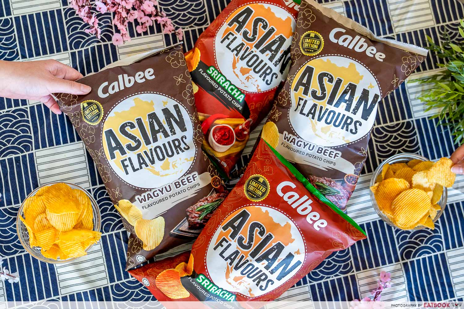 calbee asian flavours new